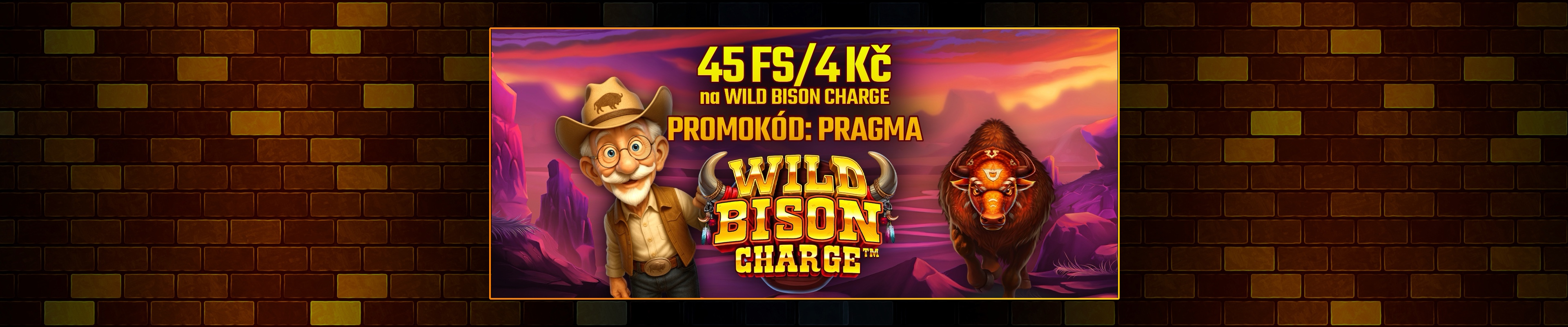 Wild Bison Charge s promokódem  pragma